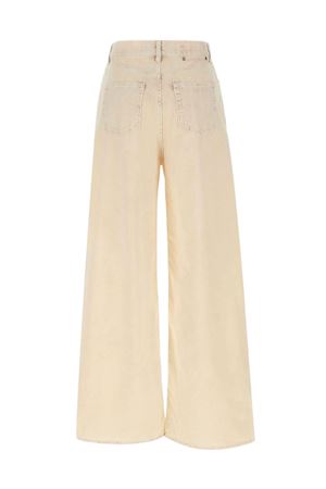 Melody Boyfriend jeans in light beige cotton denim GOLDEN GOOSE | GWP02079P00235120100